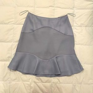 Reiss Fit and Flare Mini Skirt - Ice Blue - Size 6